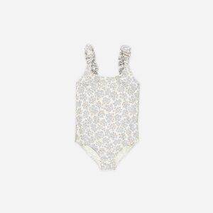 Rylee + Cru Blue Ditsy Swimwear 18-24